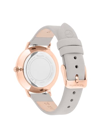 Tamaris Armbanduhr The Basic Must-Have in hellgrau