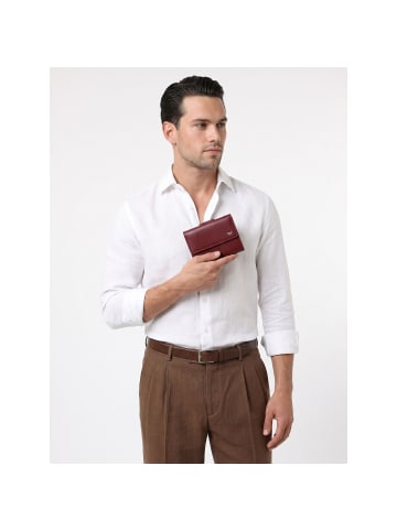 Golden Head Polo Geldbörse RFID Schutz Leder 12.5 cm rot