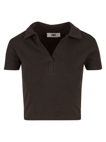 DEF DEF T-Shirts in jet black