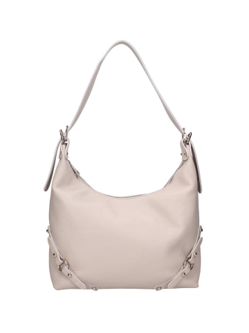 Viola Castellani Schultertasche in LIGHT GREY