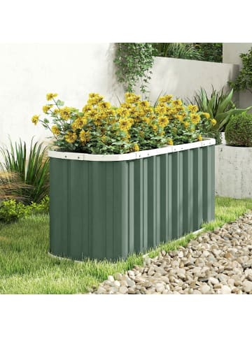 Outsunny Hochbeet,136cm x 53cm x 61cm,grün