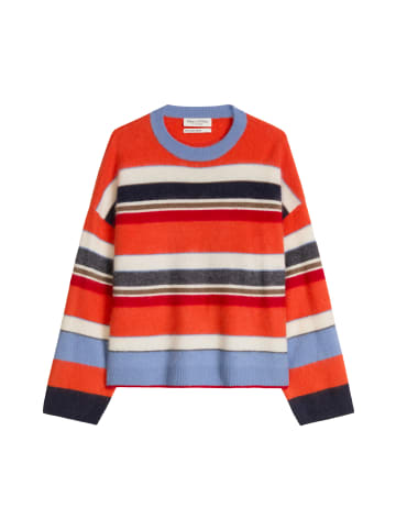 Marc O'Polo Strickpullover loose in Medium Orange