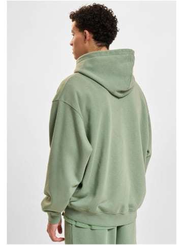 DEF Hoodie "Zip Hoody" in Grün