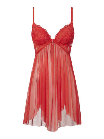 JETTE Negligé in rot