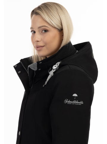 Schmuddelwedda Anorak + Tagesrucksack - Set in Schwarz