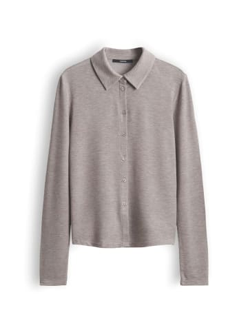 someday. Kiresi soft Jerseyshirt in Taupewood Melange Light