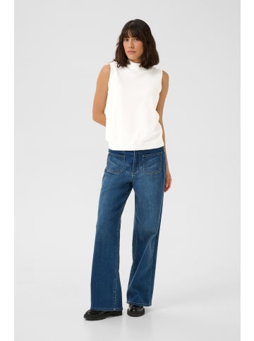 Kaffe Stricktunika KAnova Regular fit in Chalk CC.