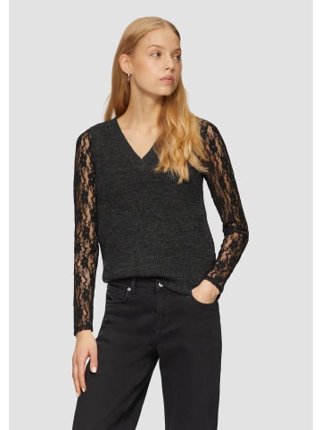 QS Strickpullover in 98W0_dunkelgrau