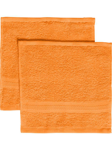 REDBEST Frottier Seiftuch 2er-Pack Chicago in orange