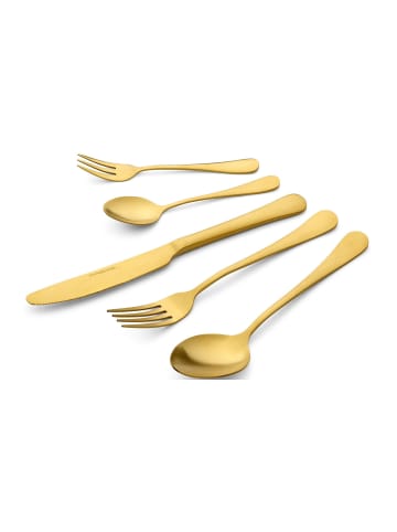 Echtwerk 30 tlg. Set Tafelbesteck "Sorrent" in Gold