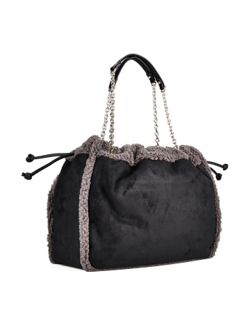 Valentino Max Shopper Tasche 39 cm nero-antracite
