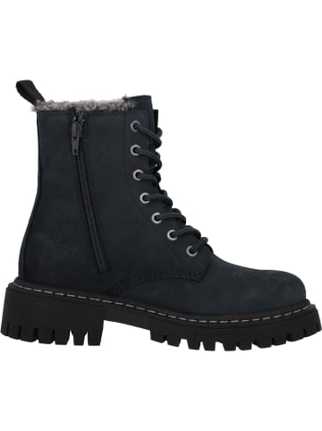 Palado Schnürstiefel Giase in Dunkelblau/Grau