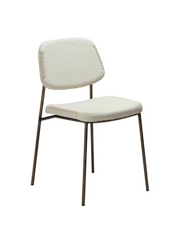 ebuy24 Esszimmerstuhl Menta Weiß 2er Set