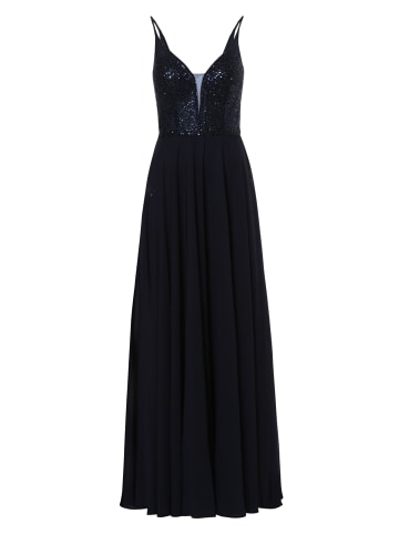 SWING Abendkleid in marine - 0002