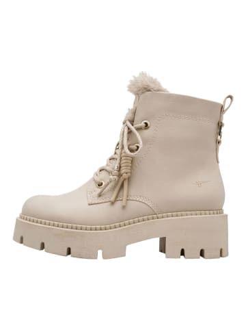 Stiefelette Beige