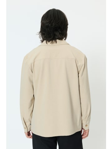 Matinique Overshirts MADamo Straight fit in Safari Melange