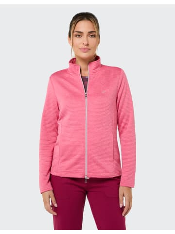 Joy Sportswear Jacke PEGGY in raspberry rose melange