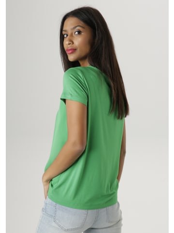 Aniston SELECTED Shirtbluse in grün