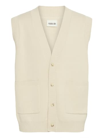 !SOLID Strickjacke SDRyker in Natur