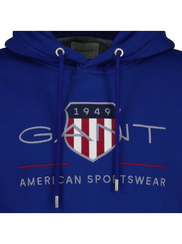 Gant Sweatshirt in Blau (Crisp Blue)