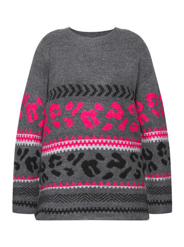 Ulla Popken Pullover in graphitgrau