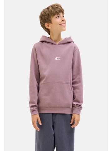 JACK & JONES Junior Hoodie 'Tier Print' in lila