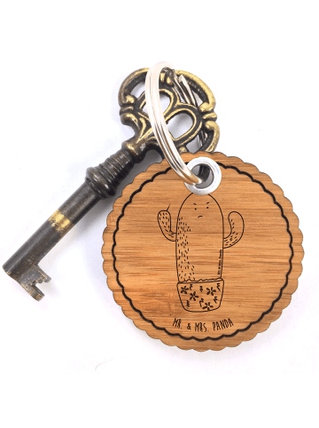 Mr. & Mrs. Panda Anhänger Kaktus Wut ohne Spruch in Braun