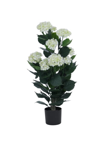 MCW Künstliche Hortensie Q86, Weiß
