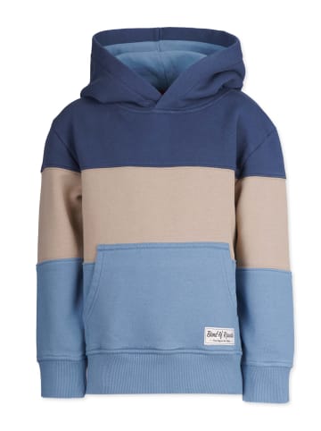 Band of Rascals Kapuzenpullover " 3C Block " in blue-aegean-blue