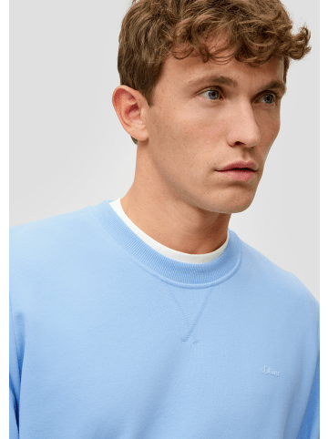 s.Oliver Sweatshirt langarm in Blau