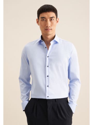 Seidensticker Business Hemd Slim in Hellblau