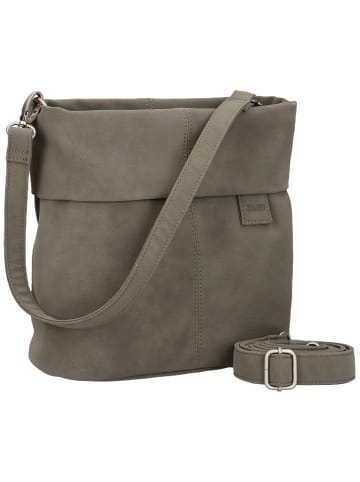 Zwei Beuteltasche Mademoiselle M8 in Nubuk-Mud