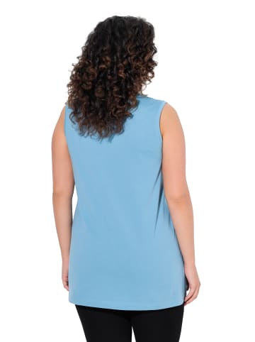 Ulla Popken Strick-Top in helles petrol