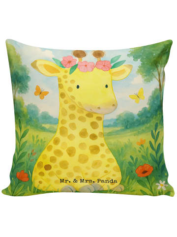 Mr. & Mrs. Panda Dekokissen Sofa Giraffe Blumenkranz Design ohne... in Weiß