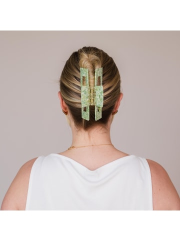 Claide Haarspangen und -clips Olive in Grün