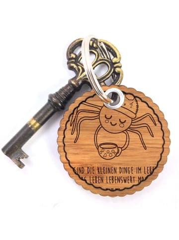 Mr. & Mrs. Panda Anhänger Spinne Agathe Kaffee mit Spruch in Braun