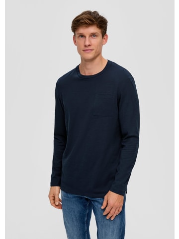 s.Oliver T-Shirt langarm in Blau