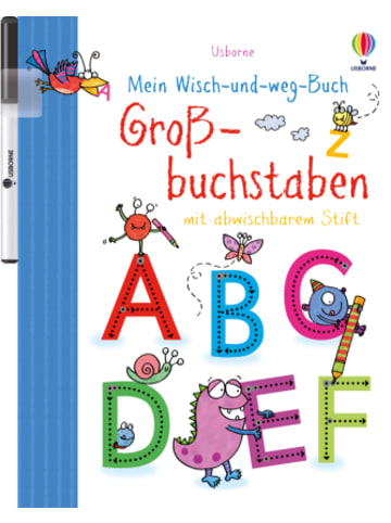 Usborn Papeterie/PBS - Mein Wisch-und-weg-Buch, Großbuchstaben