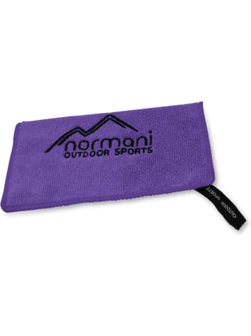 Normani Outdoor Sports Mikrofaserhandtuch 20x20 Terry in Violett