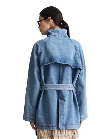 Marc O'Polo DENIM Funnel-Neck-Jeansjacke relaxed in Medium Blue