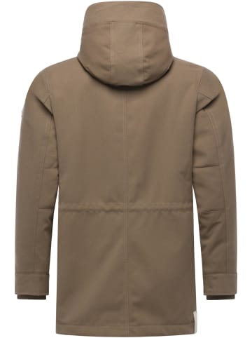 ragwear Kurzmantel Mr Cany YOUMODO in Mocca