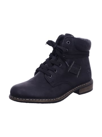 rieker Damen Stiefel/Boots ungefüttert HWK Damen Stiefel in Schwarz