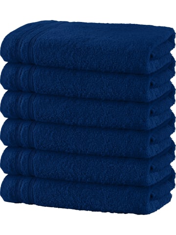 Erwin Müller Badetuch 6er-Pack Heidelberg in marine