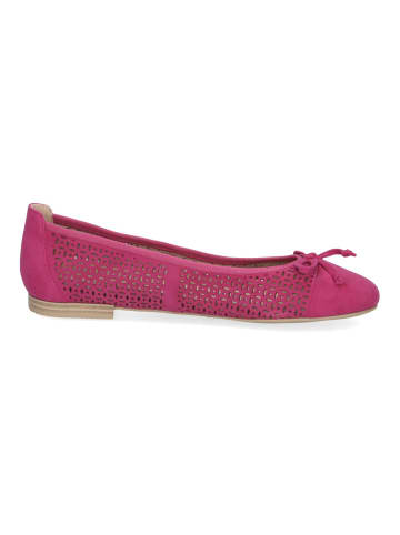 Caprice Ballerinas in Fuchsia