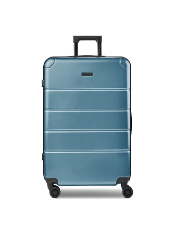 Police Dublin 4 Rollen Trolley L 75 cm mit Dehnfalte ice blue