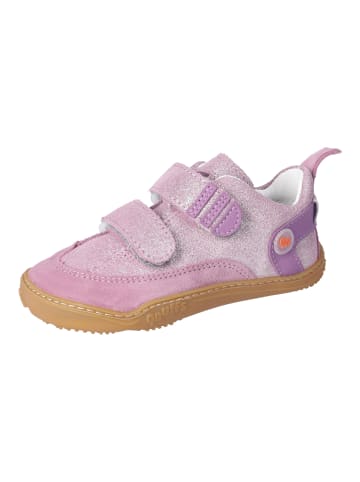 qnuffs Kindergarten Klett Halbschuh/Sneaker in pink