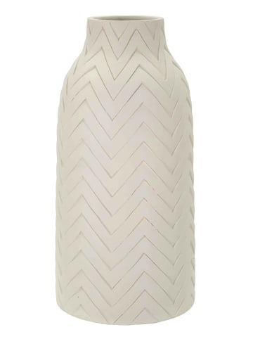 Mauro Ferretti Cremefarbene Magnesiumvase, ø 29 x 60 cm