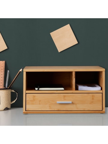Schreibtisch Organizer in Natur - (B)40 x (H)22 x (T)31 cm
