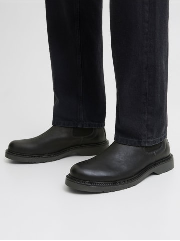 Jack & Jones Chelsea Stiefel in Pirate Black