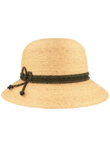 BREITER Trachtenstrohhut in beige
